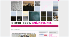Desktop Screenshot of fotoklubbenknappisarna.com