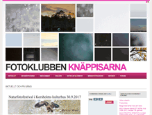 Tablet Screenshot of fotoklubbenknappisarna.com